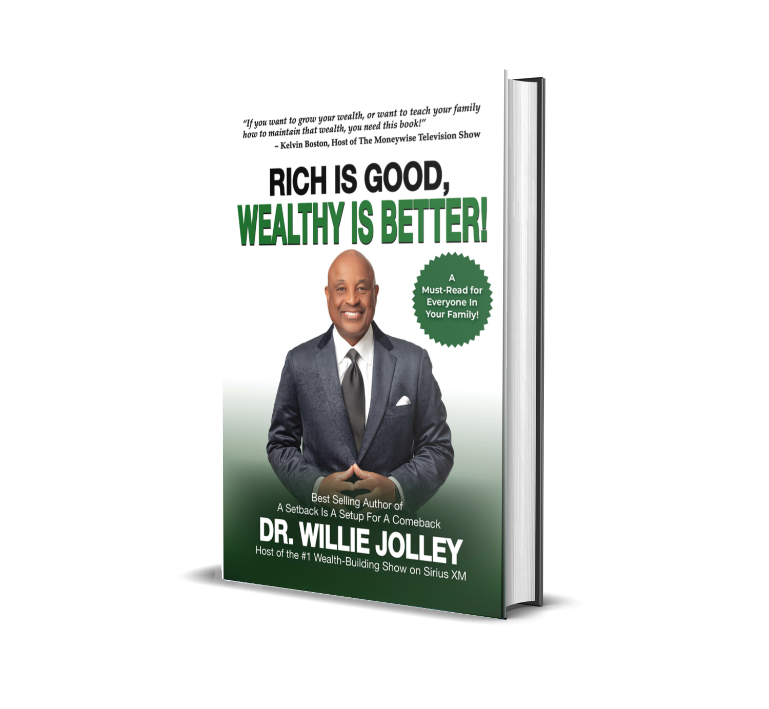 image of rich is good wealthy is better book cover